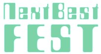 NextBest Fest Logo and link to the home page.